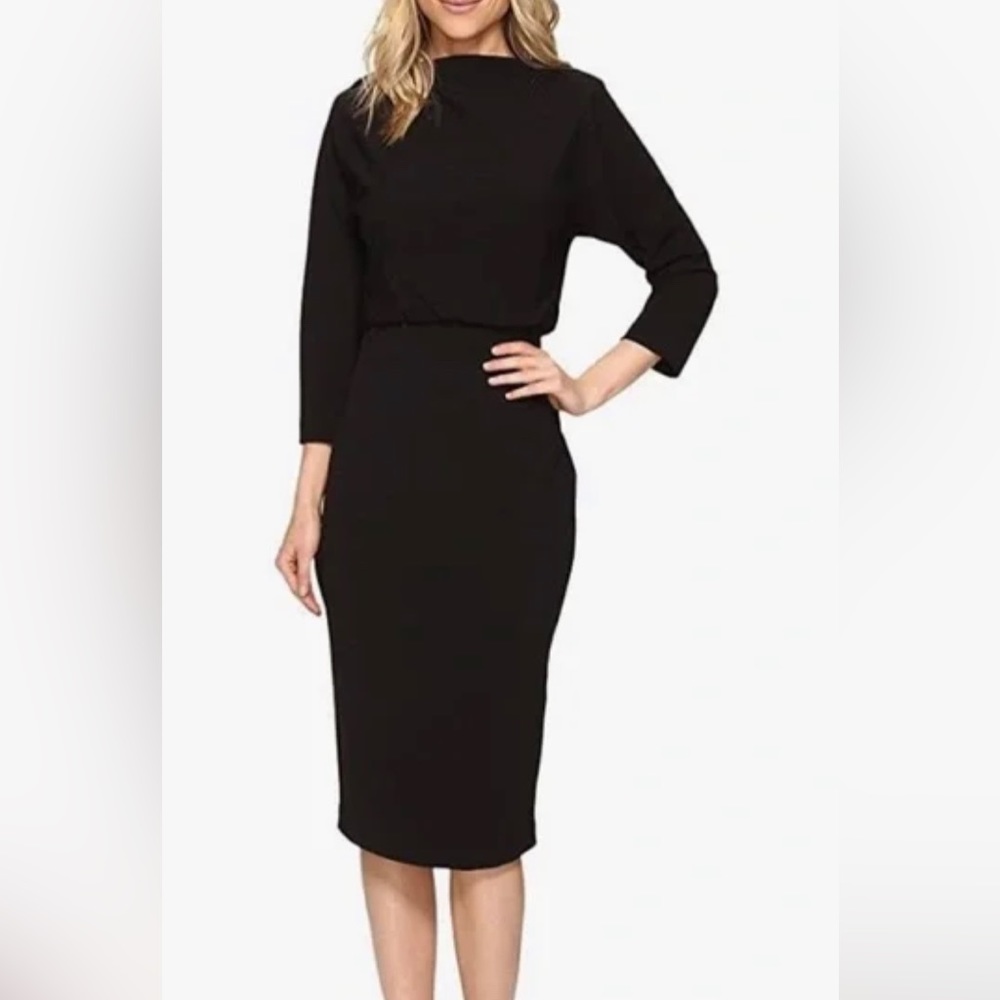 Badgley Mischka black cocktail dress